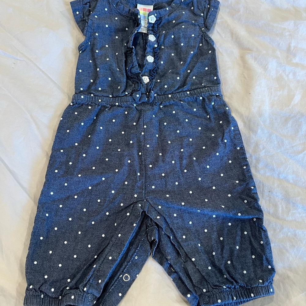 Polka Dot Kids Jumpsuit